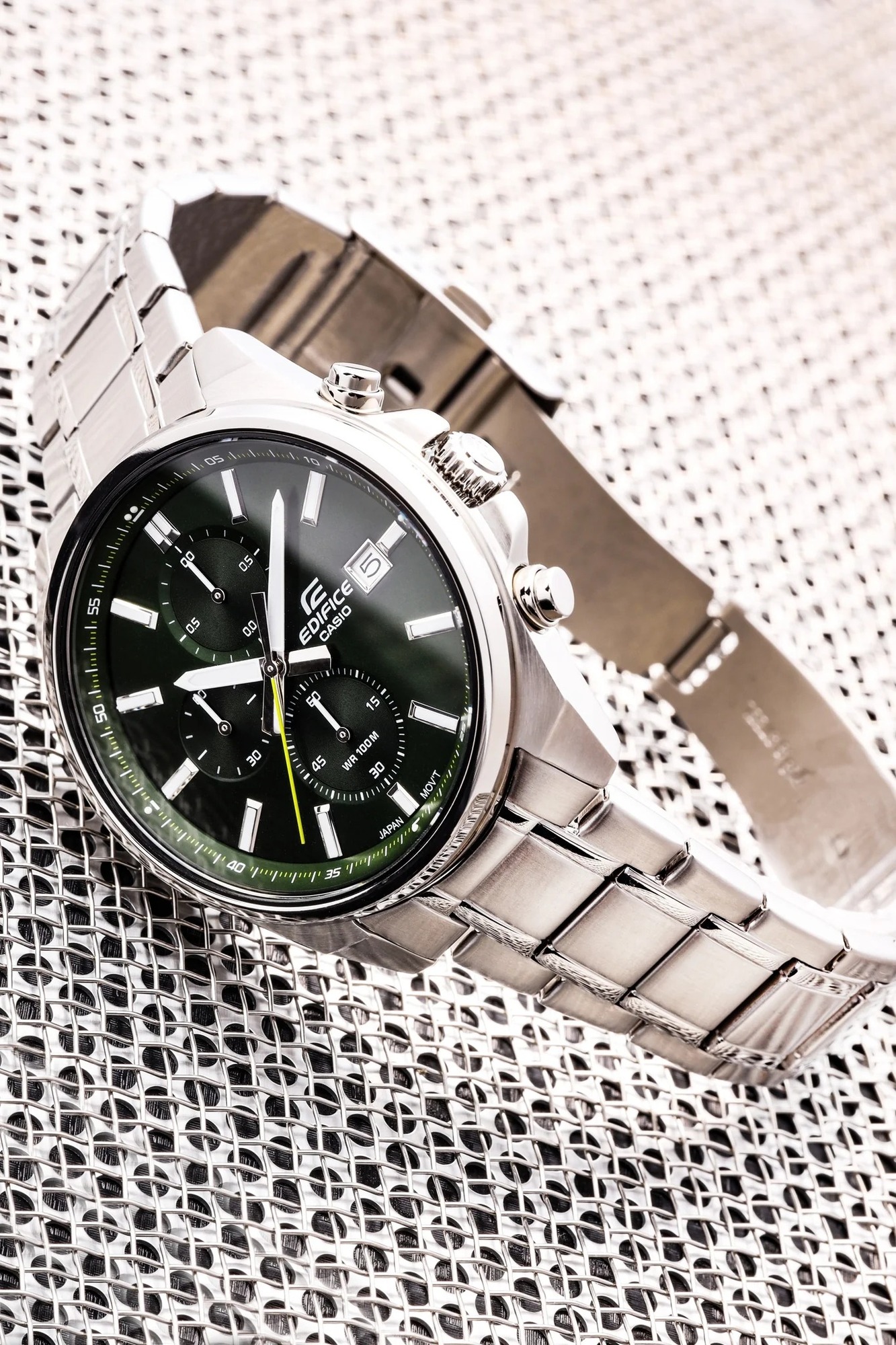 RELOJ CASIO EDIFICE EFV-610 VERDE CRONÓGRAFO HOMBRE | EDI-OG-66 - 3