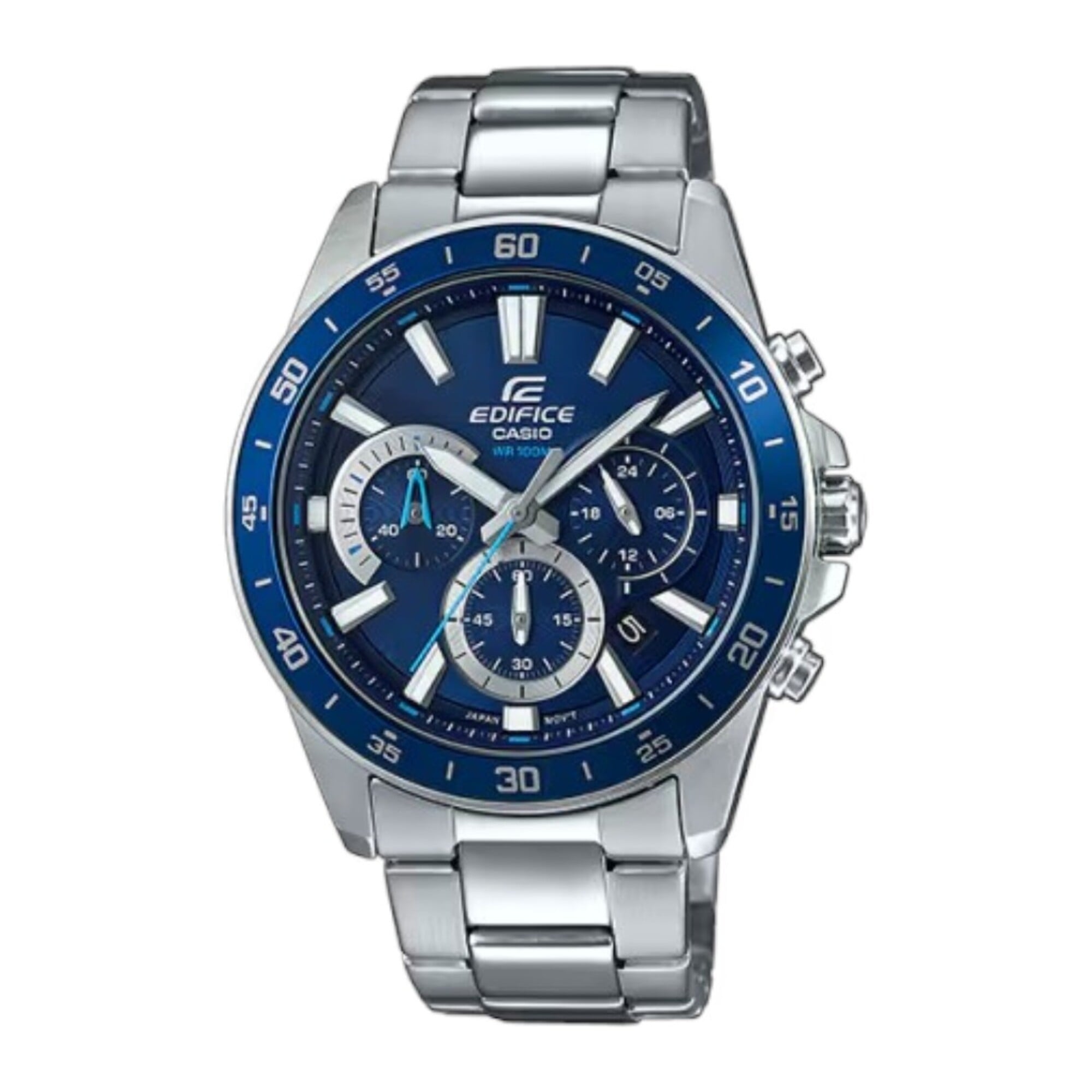 RELOJ CASIO EDIFICE EFV-570 AZUL CRONÓGRAFO HOMBRE | EDI-OG-62 - 1