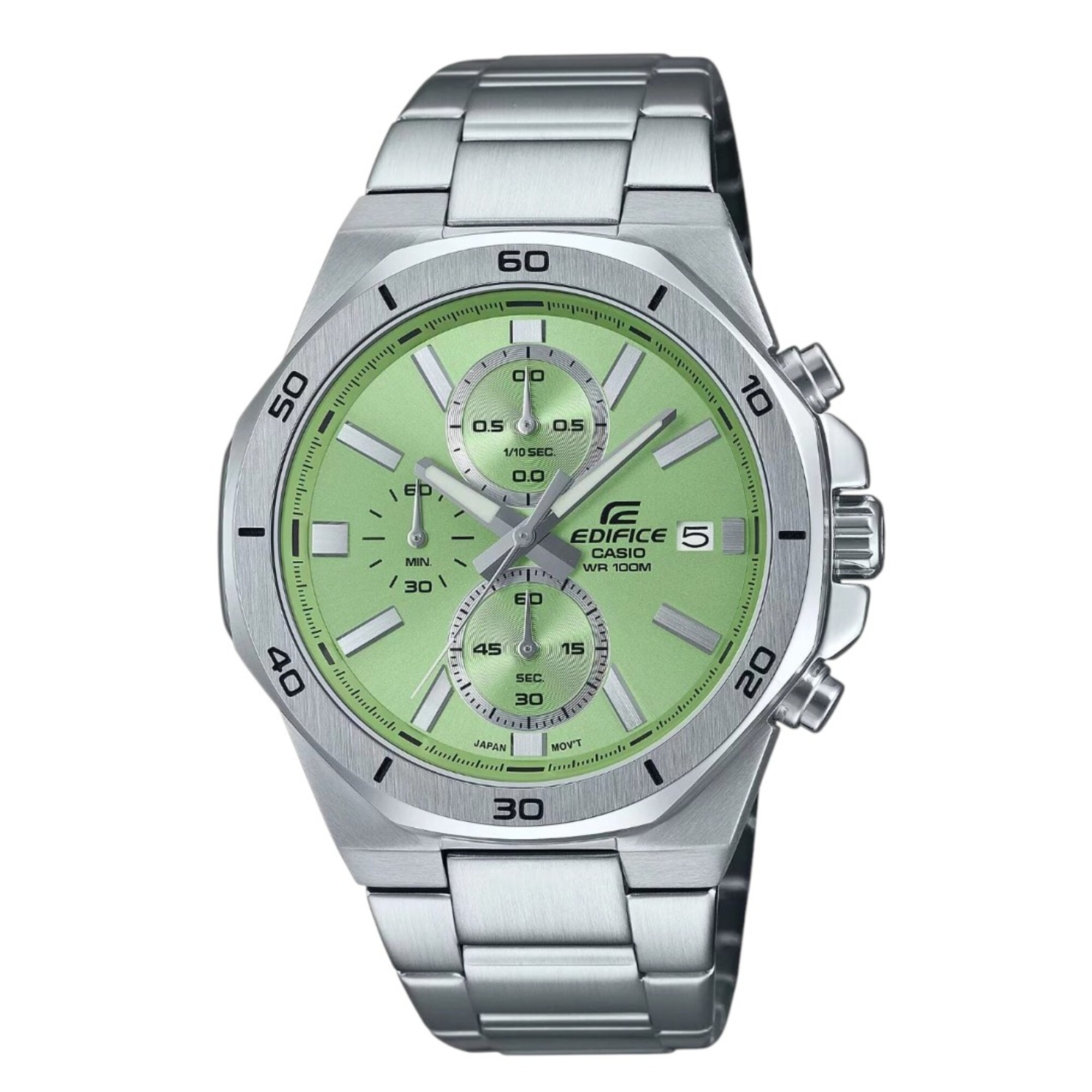 RELOJ PARA HOMBRE CASIO EDIFICE EFV-640D CRONÓGRAFO COLOR VERDE | EDI-OG-73 - 1