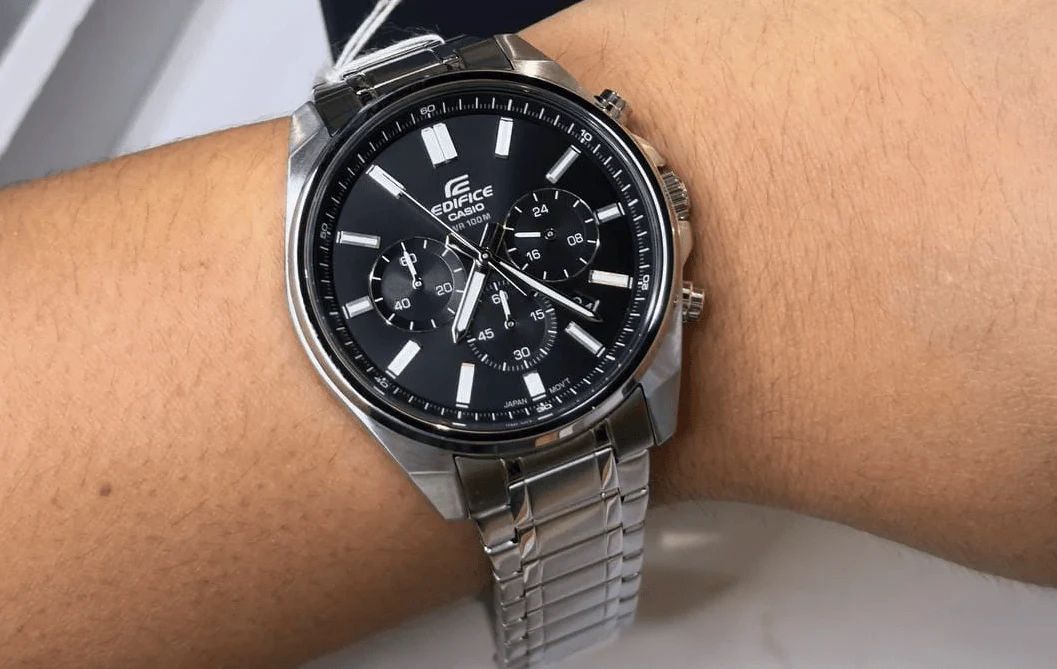 RELOJ PARA HOMBRE CASIO EDIFICE EFV-650 CRONÓGRAFO COLOR NEGRO | EDI-OG-76 - 3