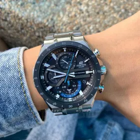 RELOJ PARA HOMBRE CASIO EDIFICE EQS-920 CRONÓGRAFO SOLAR COLOR AZUL | EDI-OG-85 - 2
