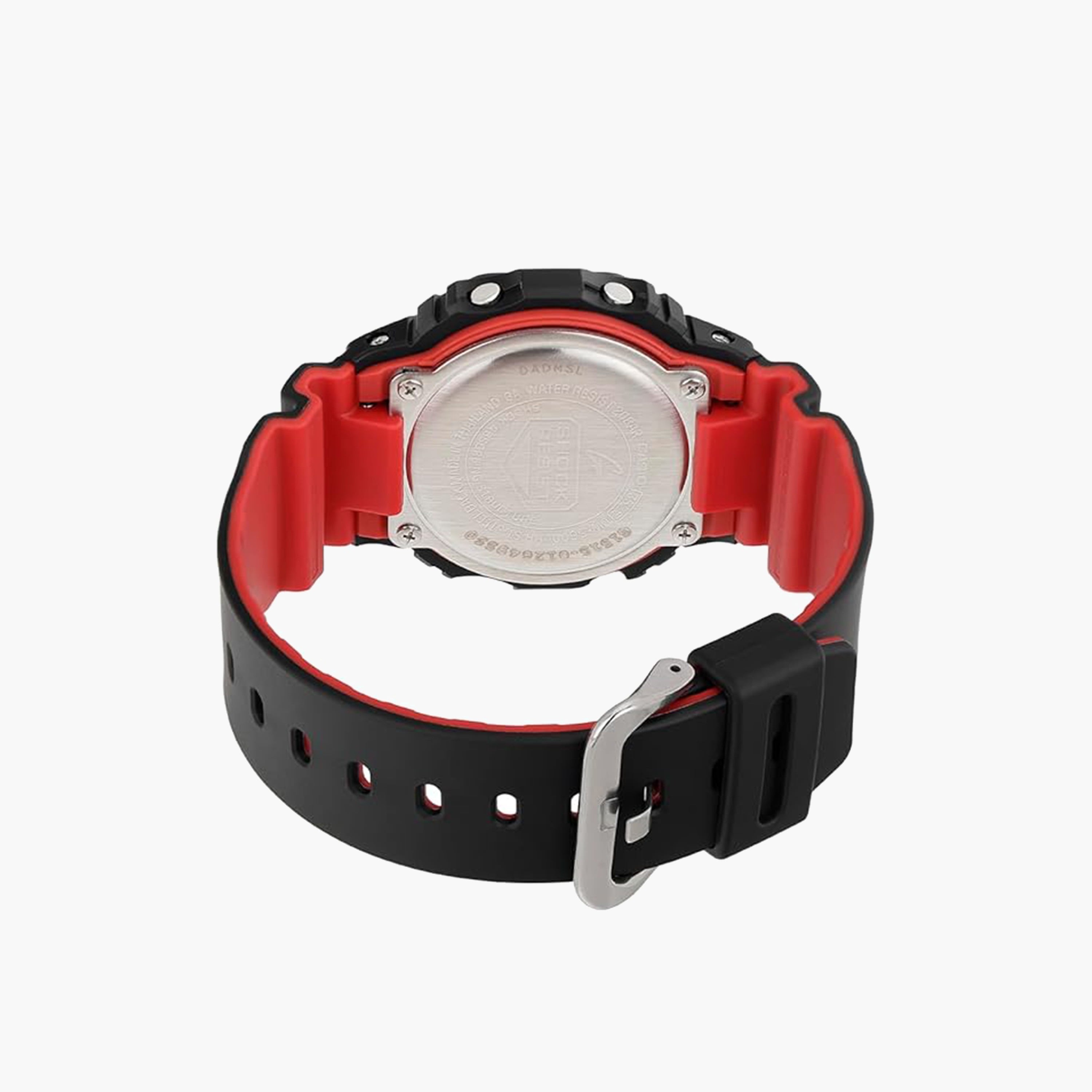 RELOJ PARA HOMBRE CASIO G-SHOCK DW-5600 DIGITAL COLOR NEGRO ROJO | OG-S-113 - 2