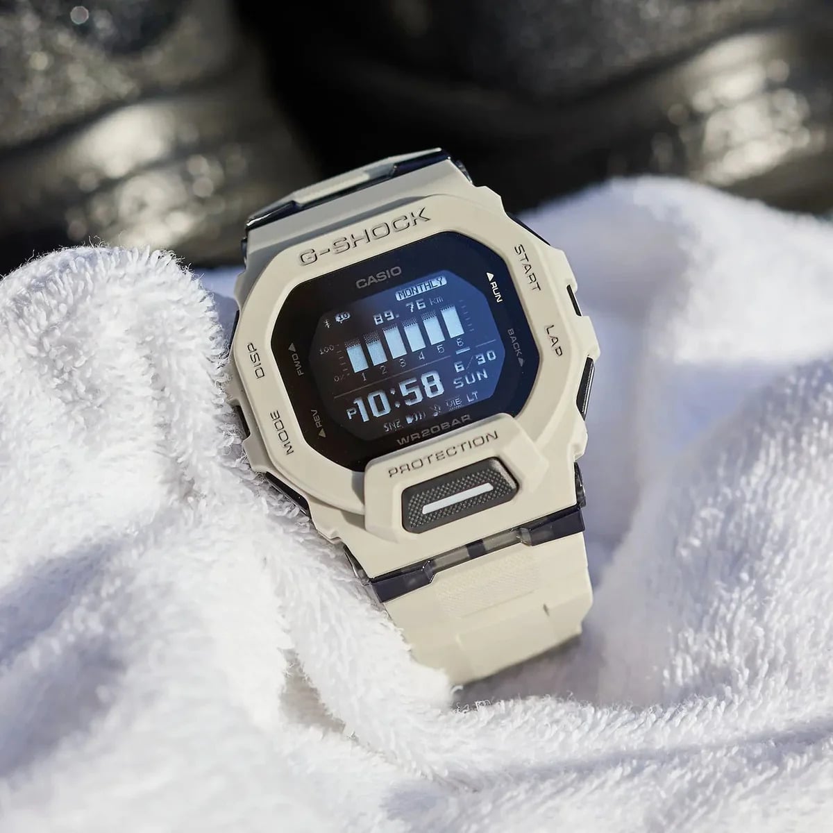 RELOJ PARA HOMBRE CASIO G-SHOCK GBD-200 DIGITAL BLUETOOTH COLOR GRIS | OG-S-120 - 2