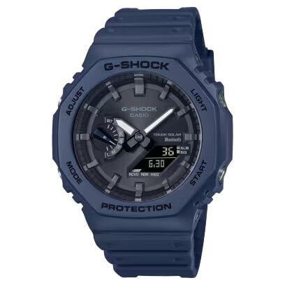 RELOJ PARA HOMBRE CASIO G-SHOCK GA-B2100 ANÁLOGO-DIGITAL BLUETOOTH COLOR AZUL | OG-S-107 - 1