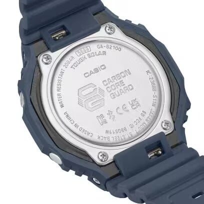 RELOJ PARA HOMBRE CASIO G-SHOCK GA-B2100 ANÁLOGO-DIGITAL BLUETOOTH COLOR AZUL | OG-S-107 - 3