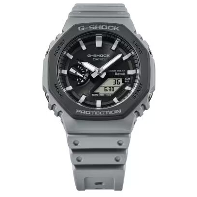 RELOJ PARA HOMBRE CASIO G-SHOCK GA-B2100 ANÁLOGO-DIGITAL BLUETOOTH COLOR GRIS | OG-S-108 - 1