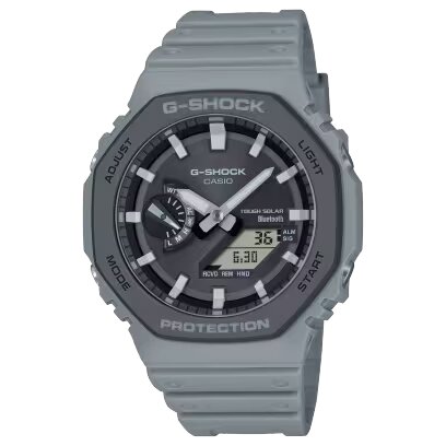 RELOJ PARA HOMBRE CASIO G-SHOCK GA-B2100 ANÁLOGO-DIGITAL BLUETOOTH COLOR GRIS | OG-S-108 - 2