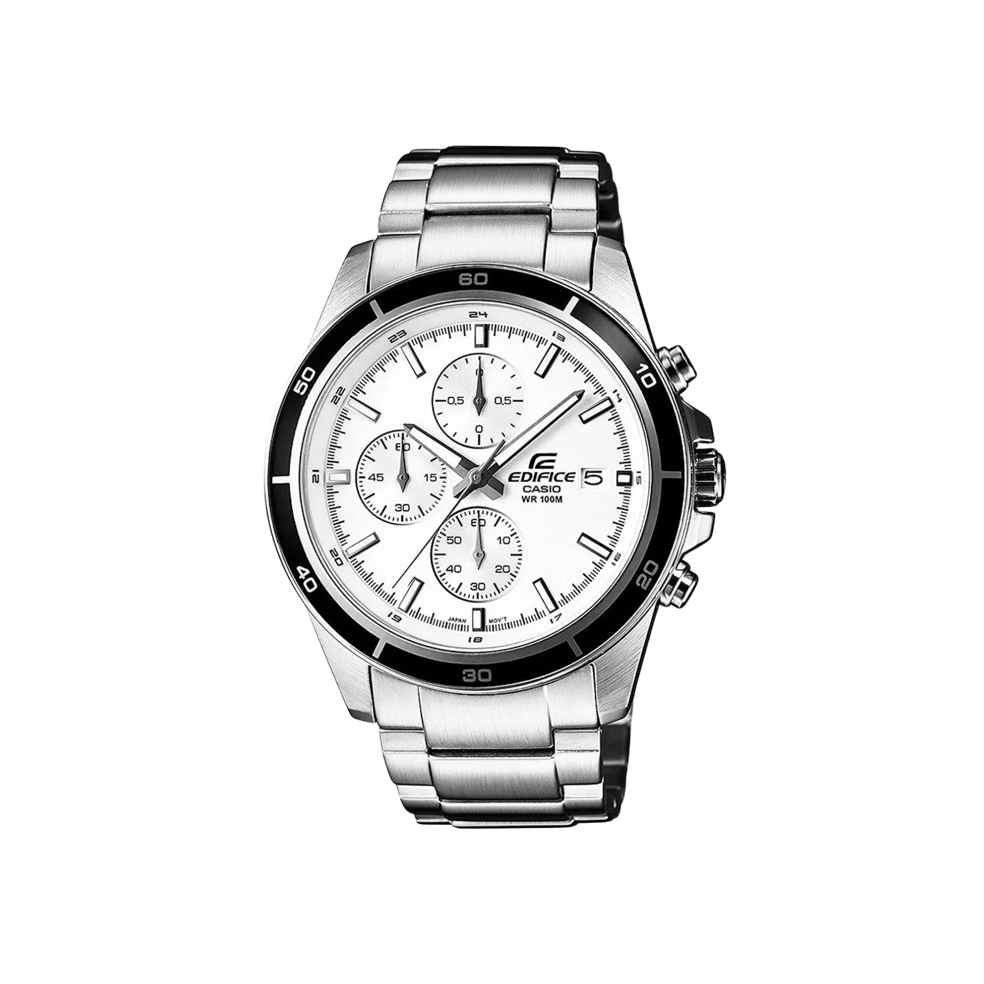 RELOJ PARA HOMBRE CASIO EDIFICE EFR-526 CRONÓGRAFO COLOR PLATEADO | EDI-OG-10 - 1