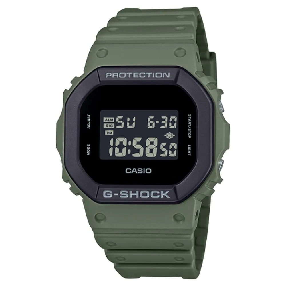 RELOJ PARA HOMBRE CASIO G-SHOCK DW-5610 DIGITAL COLOR VERDE | OG-S-117 - 1