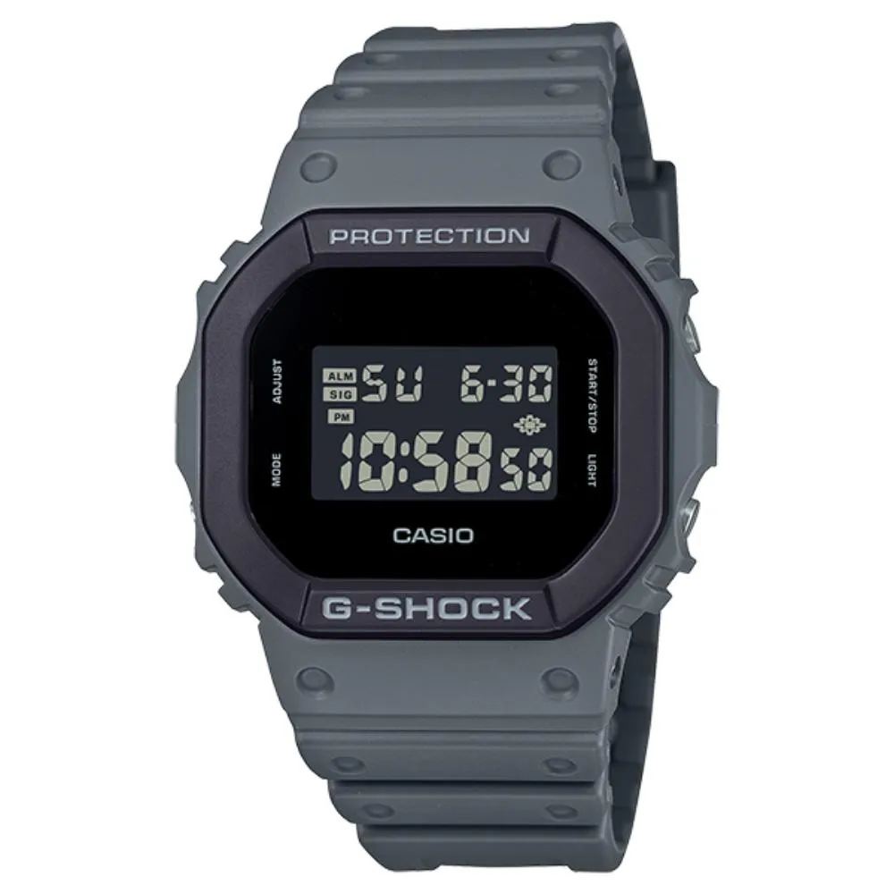 RELOJ PARA HOMBRE CASIO G-SHOCK DW-5610 DIGITAL COLOR GRIS | OG-S-118 - 1