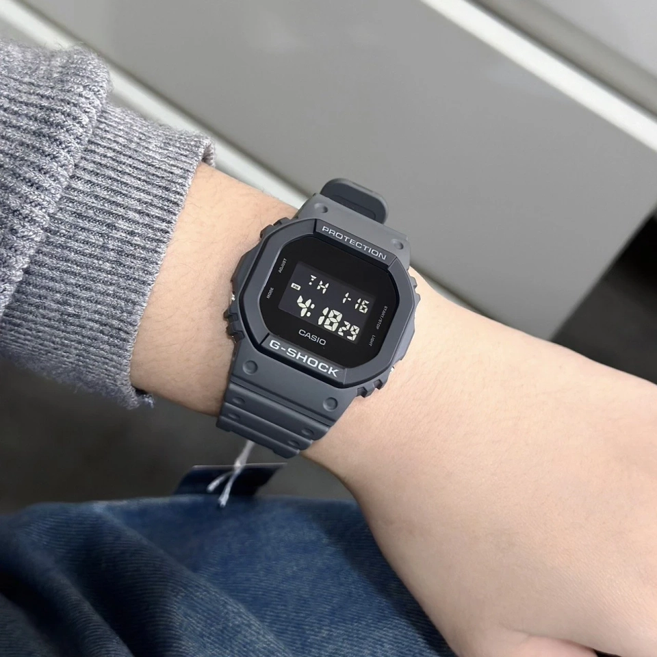 RELOJ PARA HOMBRE CASIO G-SHOCK DW-5610 DIGITAL COLOR GRIS | OG-S-118 - 3