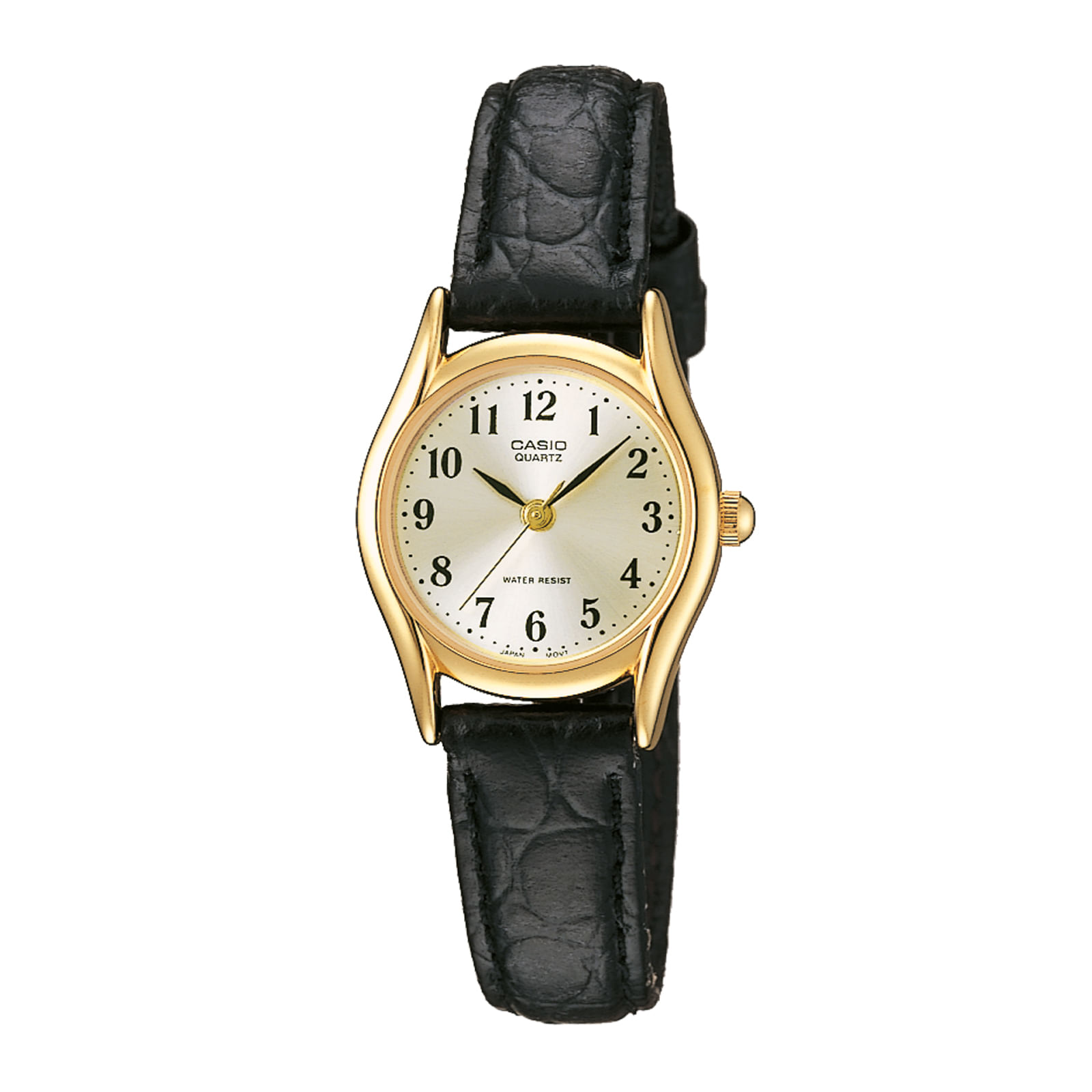 LTP-1094Q-7B9 | RELOJ CASIO CUERO NEGRO | CAS-39 - 1