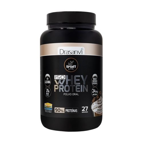 ISO WHEY PROTEIN SABOR CAPUCHINO X 800 GR SPORT LIVE - 1