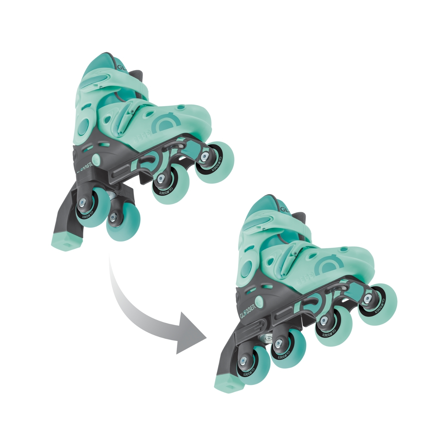 PATINES DE APRENDIZAJE 2EN1 GLOBBER MENTA - 3