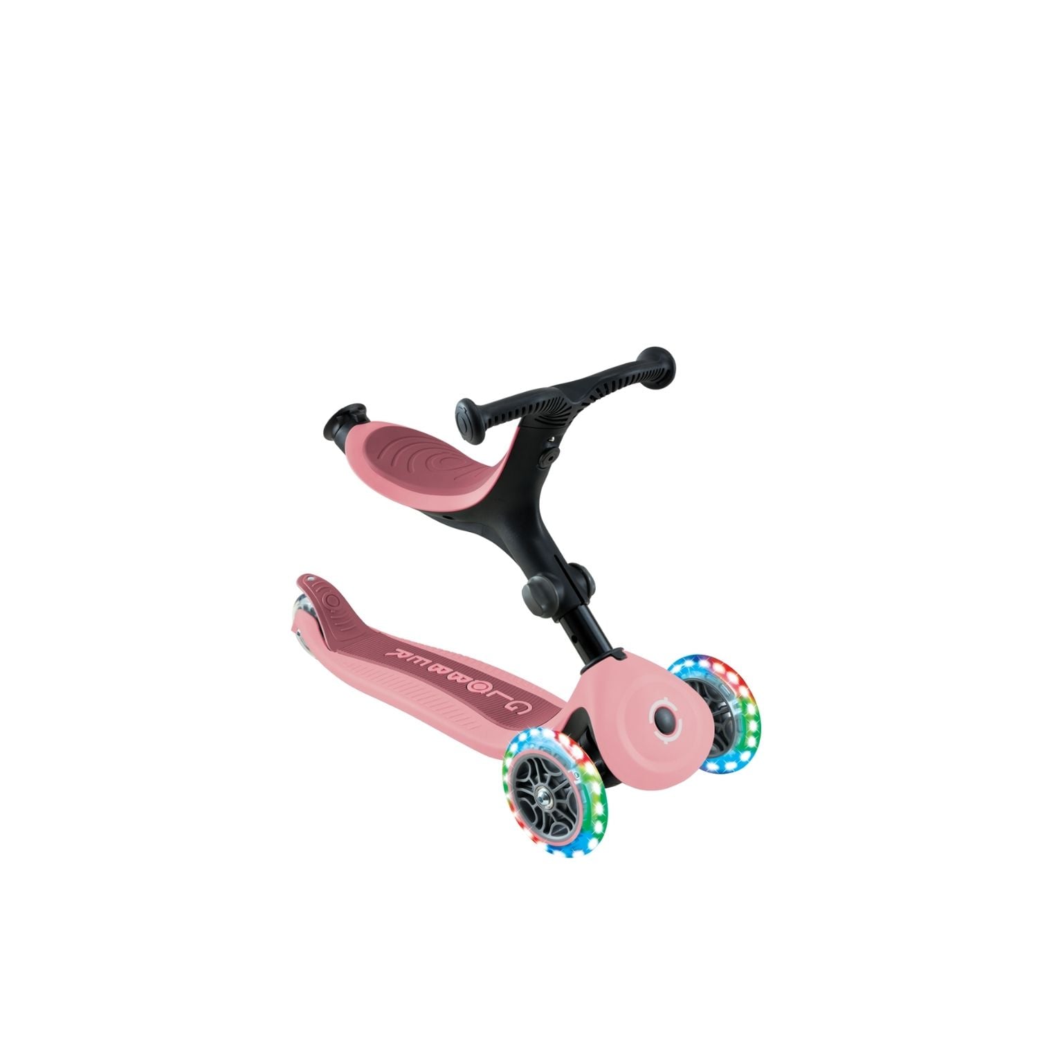 GLOBBER GO UP ACTIVE LED 360 ROSADO PASTEL - 3