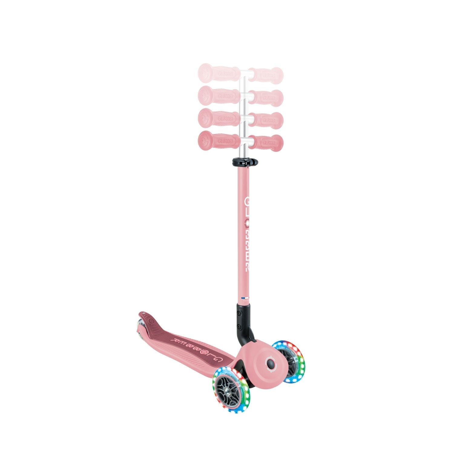 GLOBBER GO UP ACTIVE LED 360 ROSADO PASTEL - 4