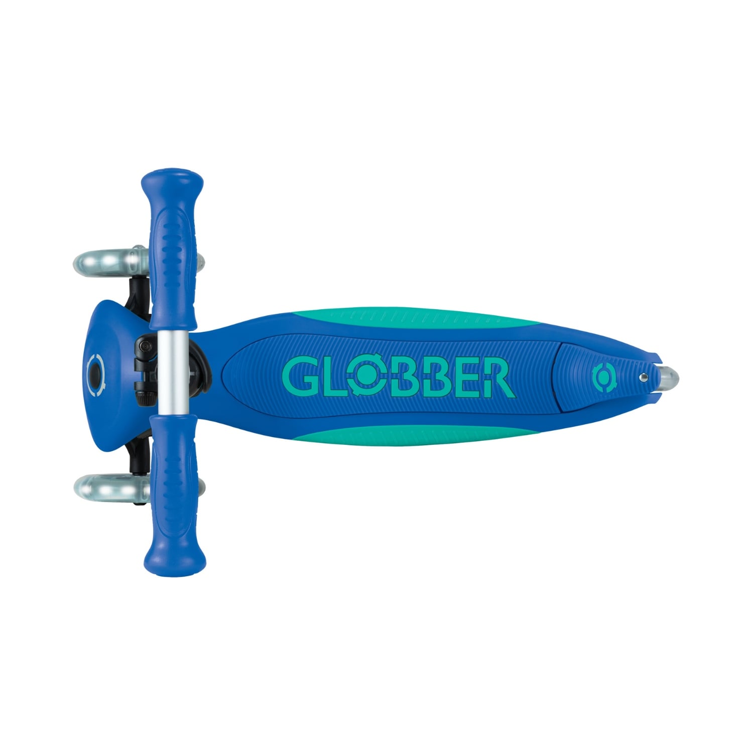 SCOOTER GLOBBER PRIMO PLUS LED PLEGABLE AZUL - 4