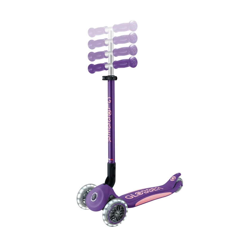 SCOOTER GLOBBER ELITE LED MORADO - 2