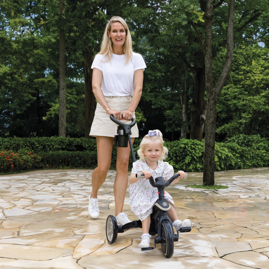 TRICICLO GLOBBER EXPLORER TRIKE 4 EN 1 CELESTE - 7