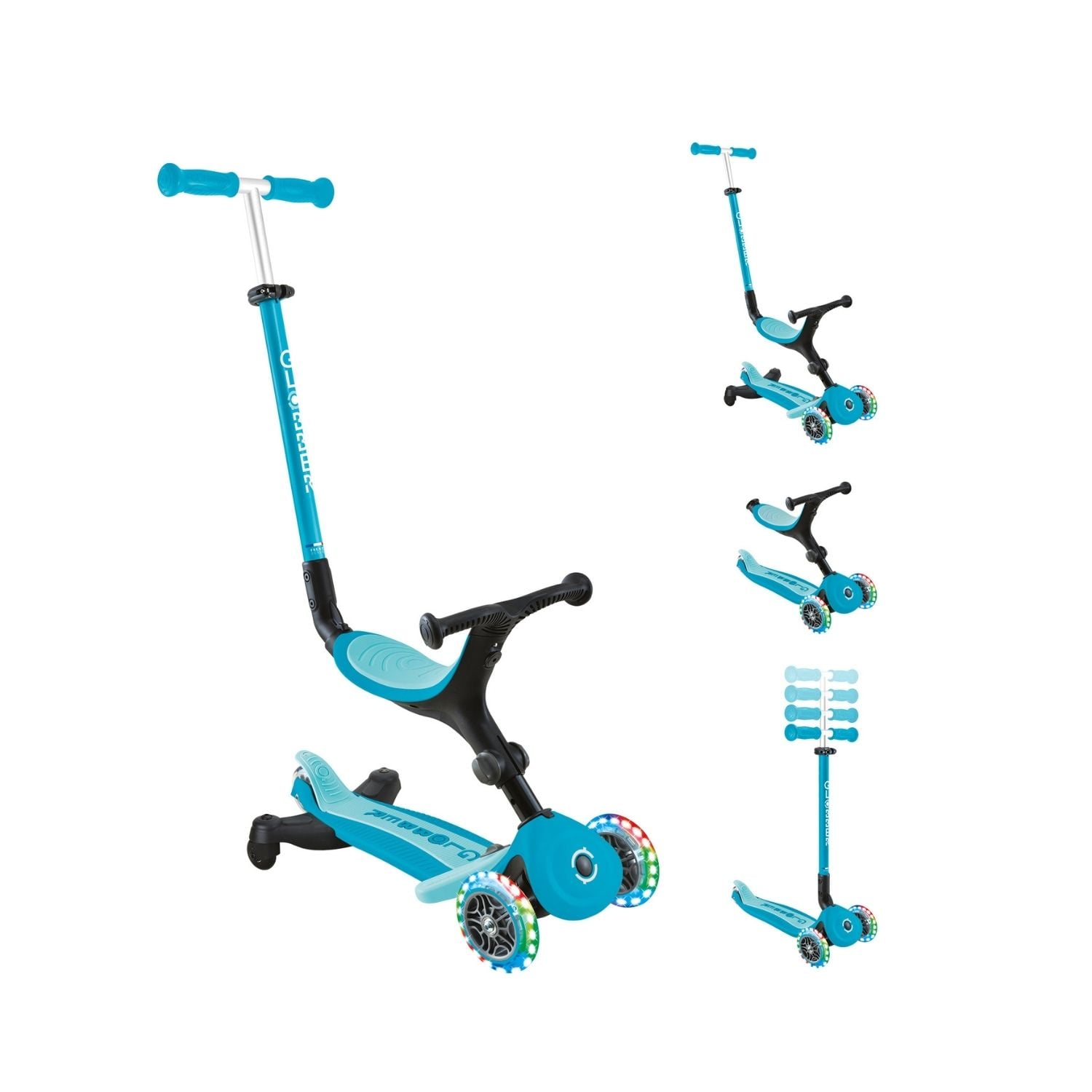 GO UP ACTIVE LED 360 CELESTE - 2