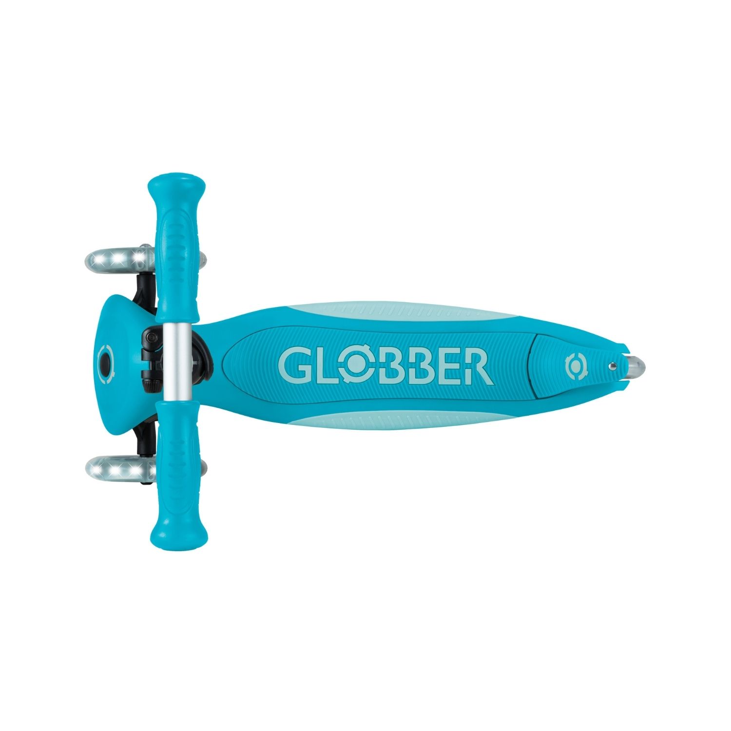 SCOOTER GLOBBER ELITE LED CELESTE - 5