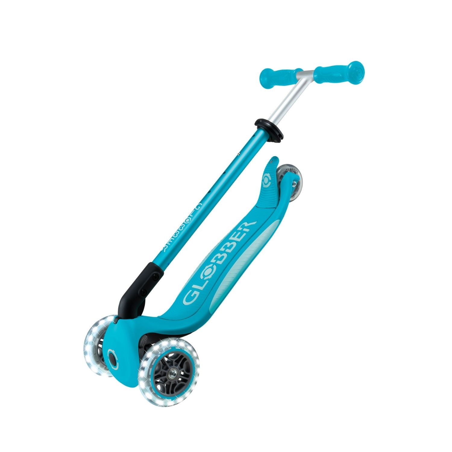 SCOOTER GLOBBER ELITE LED CELESTE - 6