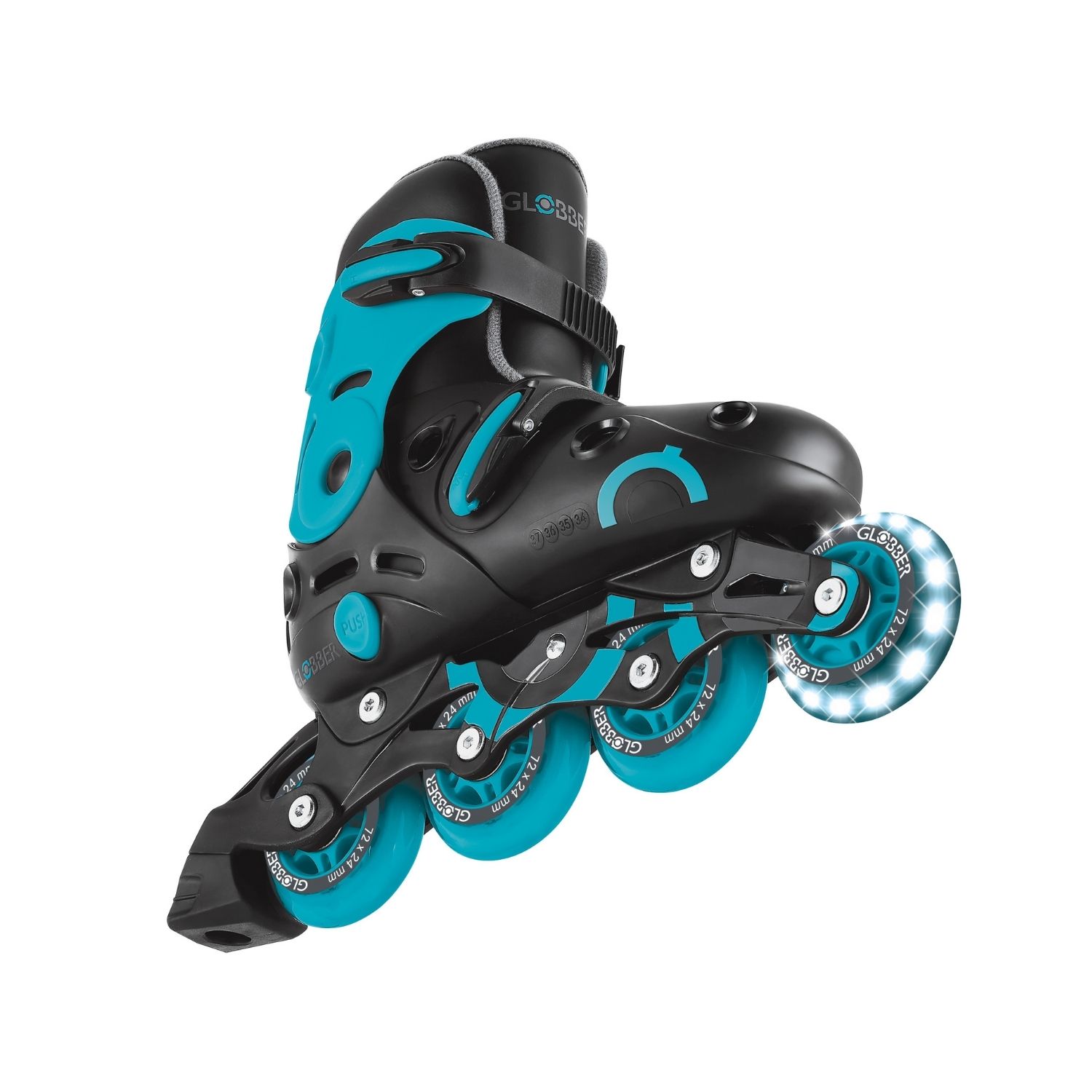 PATINES LINEALES GO SKATES CELESTE
 
NEGRO - 3