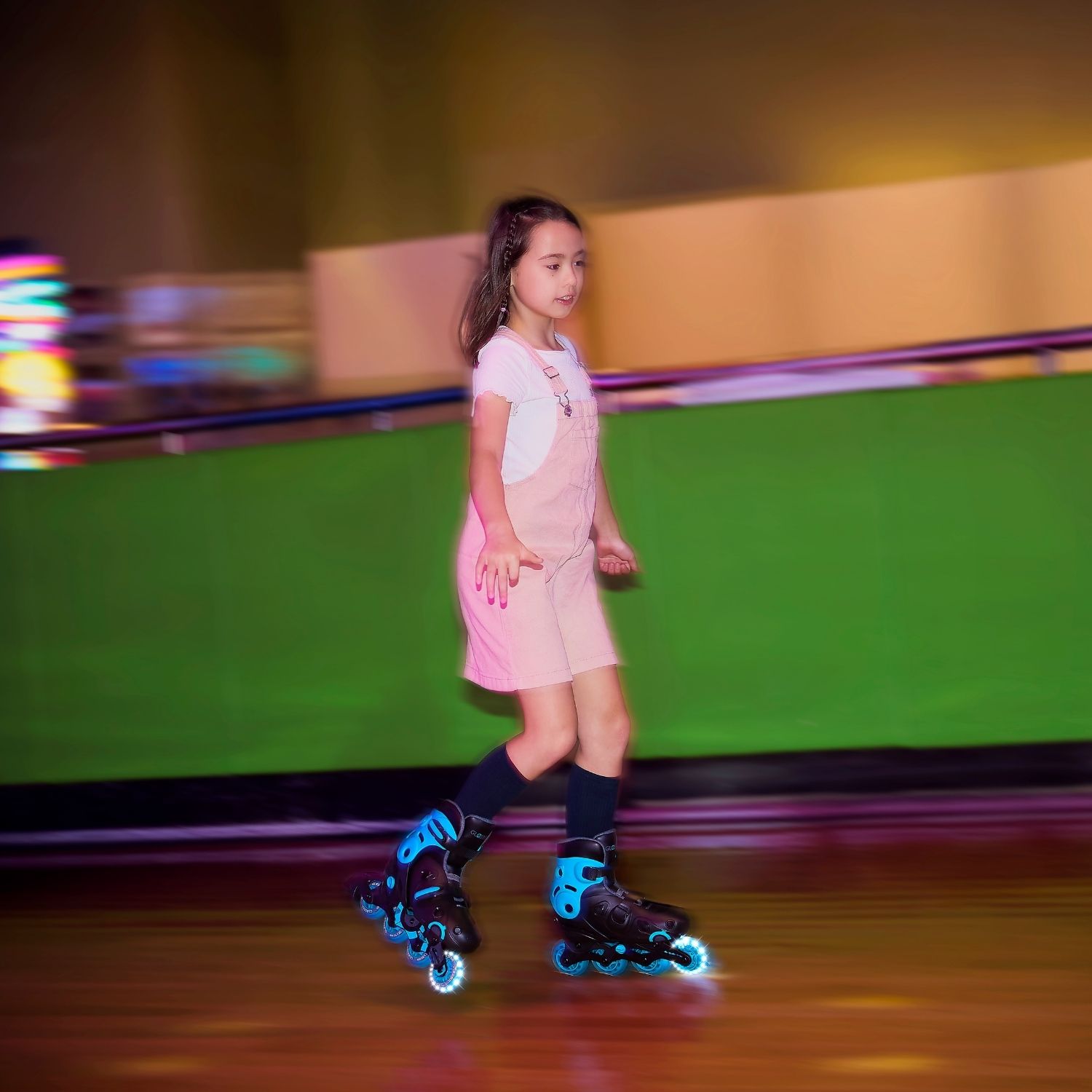 PATINES LINEALES GO SKATES CELESTE
 
NEGRO - 8
