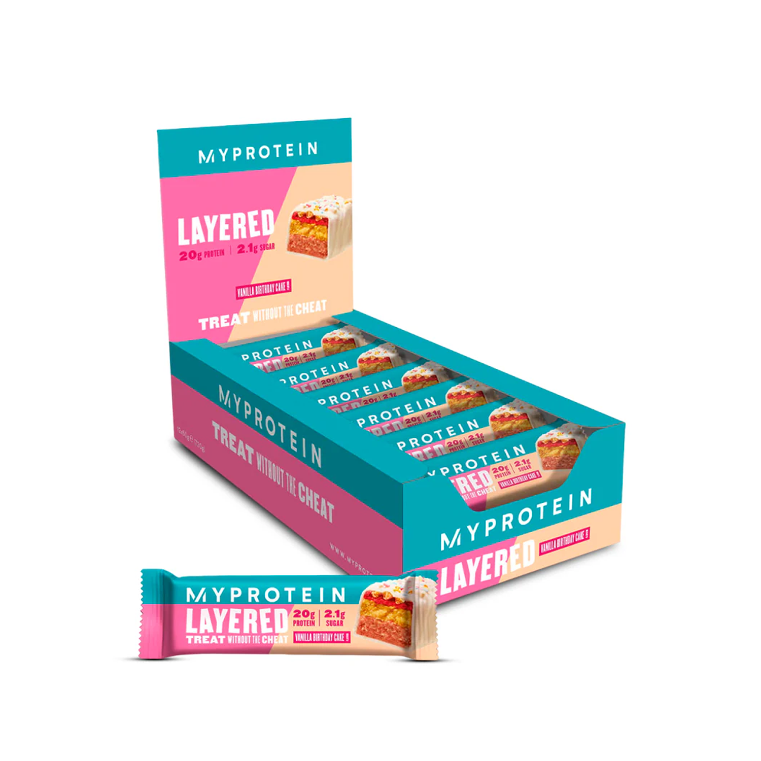 LAYERED PROTEIN BAR MY PROTEIN X12 - 1
