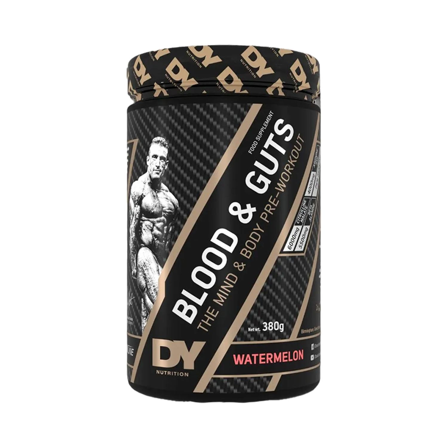 BLOOD Y GUTS DORIAN YATES 380 GR FRUIT PUNCH - 1