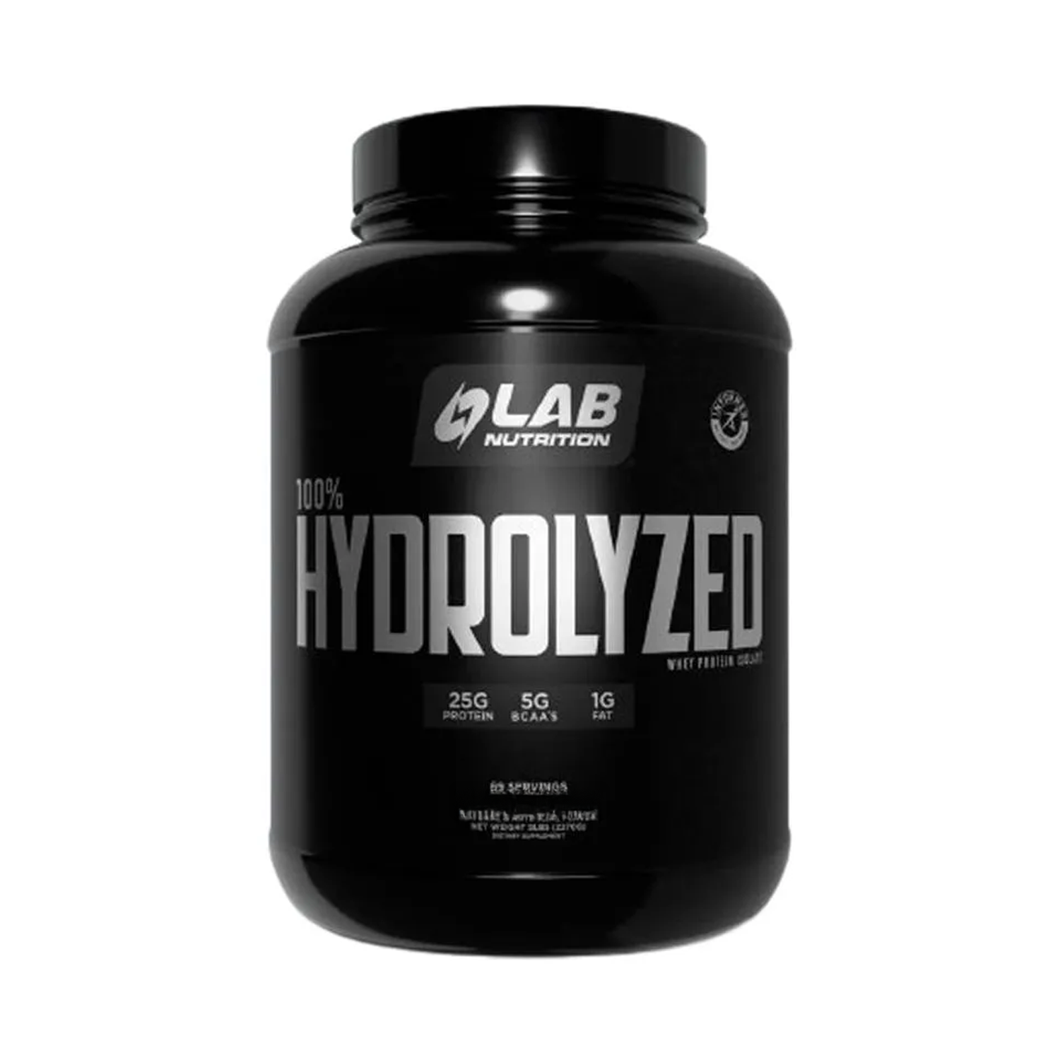 PROTEÍNA 100% HIDROLIZADA LAB NUTRITION  CHOCOLATE 5 LB - 1