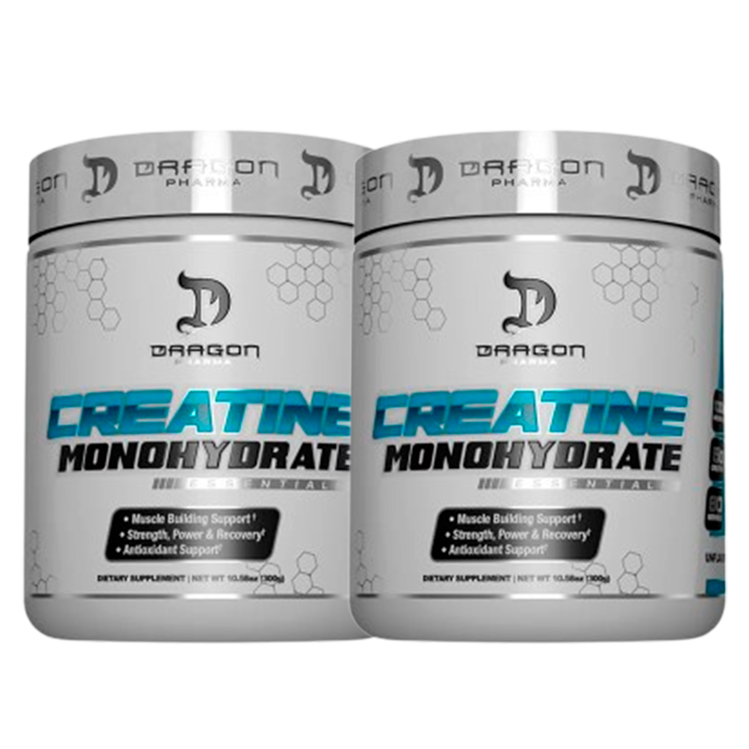 PACK X2 CREATINA DRAGON PHARMA 300GR - 1