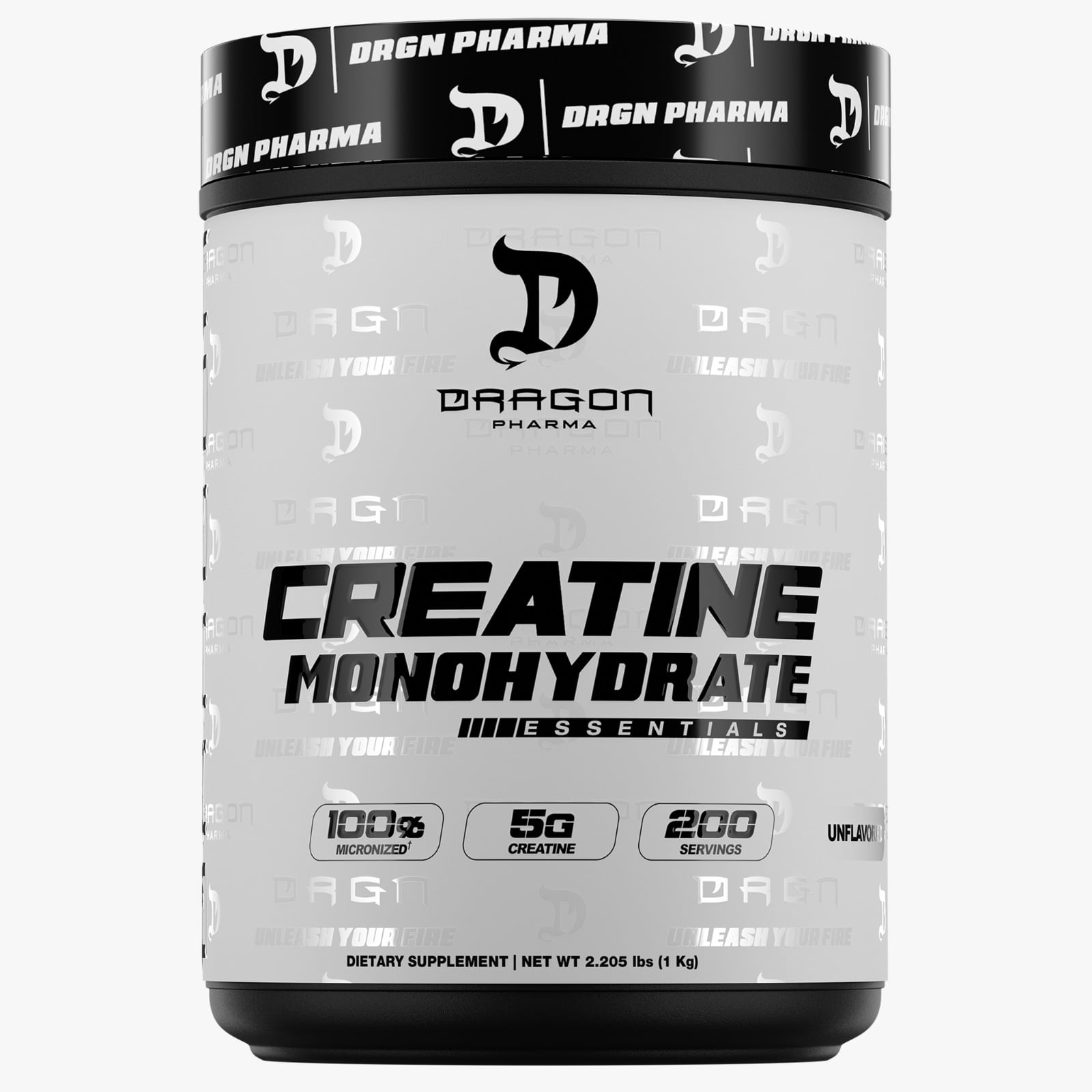 CREATINA MONOHIDRATADA DRAGON PHARMA 1KG - 1