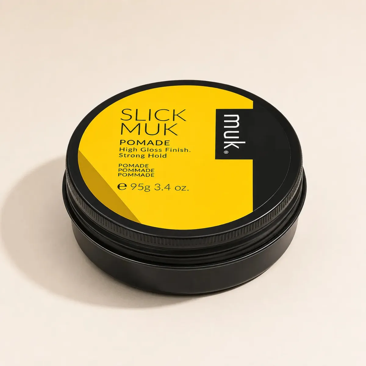 MUK HAIRCARE SLICK POMADA 95GR ALTO BRILLO FIJACIÓN FUERTE - 1