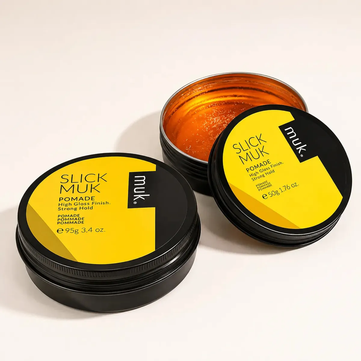 MUK HAIRCARE SLICK POMADA 95GR ALTO BRILLO FIJACIÓN FUERTE - 2