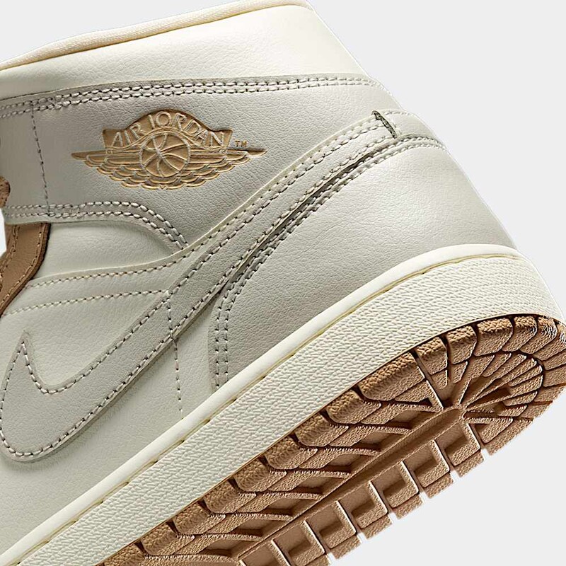 ZAPATILLA AIR JORDAN 1 MID 'PALE IVORY'-BQ6472 118 - 5