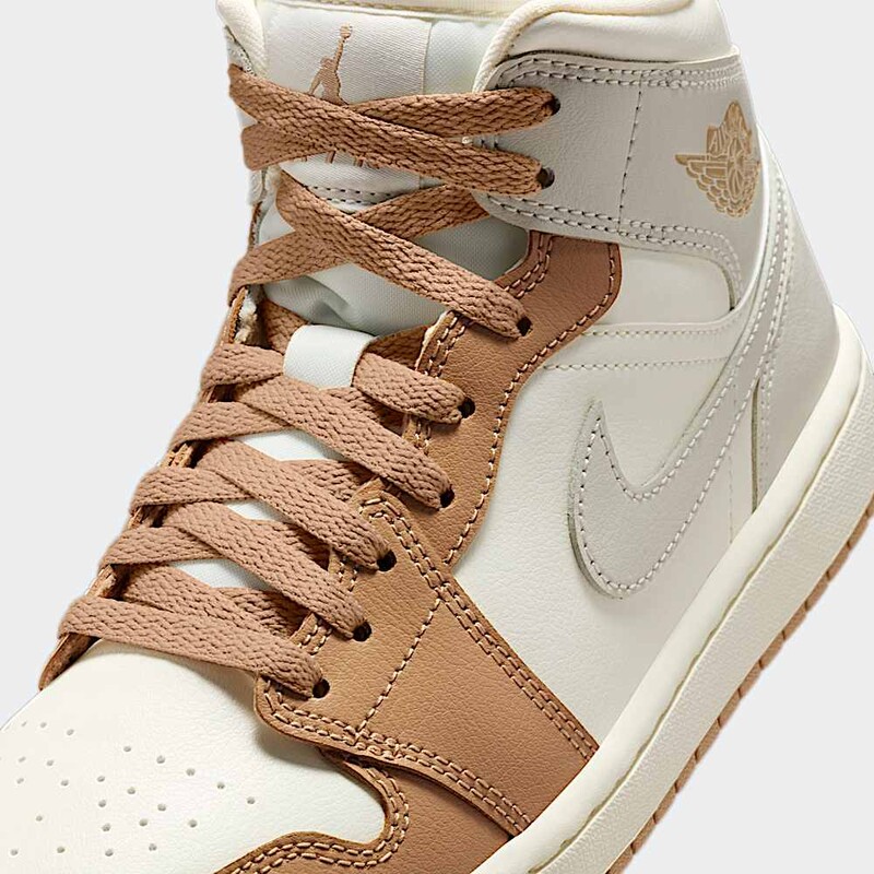 ZAPATILLA AIR JORDAN 1 MID 'PALE IVORY'-BQ6472 118 - 6