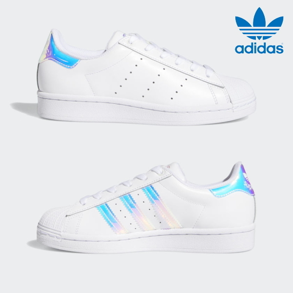 ZAPATILLAS ADIDAS SUPERSTAR J 'BLANCAS IRIDISCENTES' FX7594 - 1