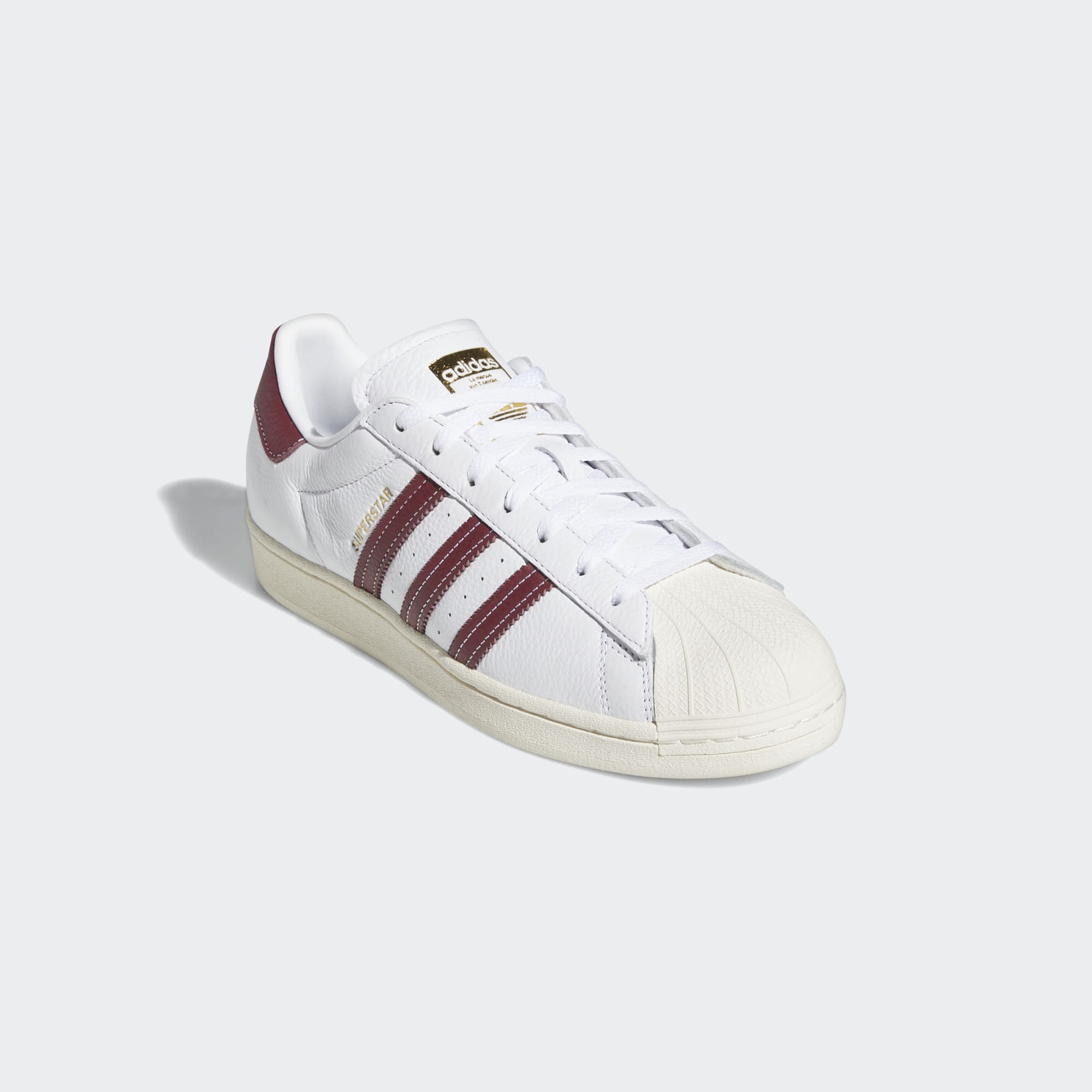 ZAPATILLA SUPERSTAR WHITE/BURGUNDY_GZ1603_AD - 4