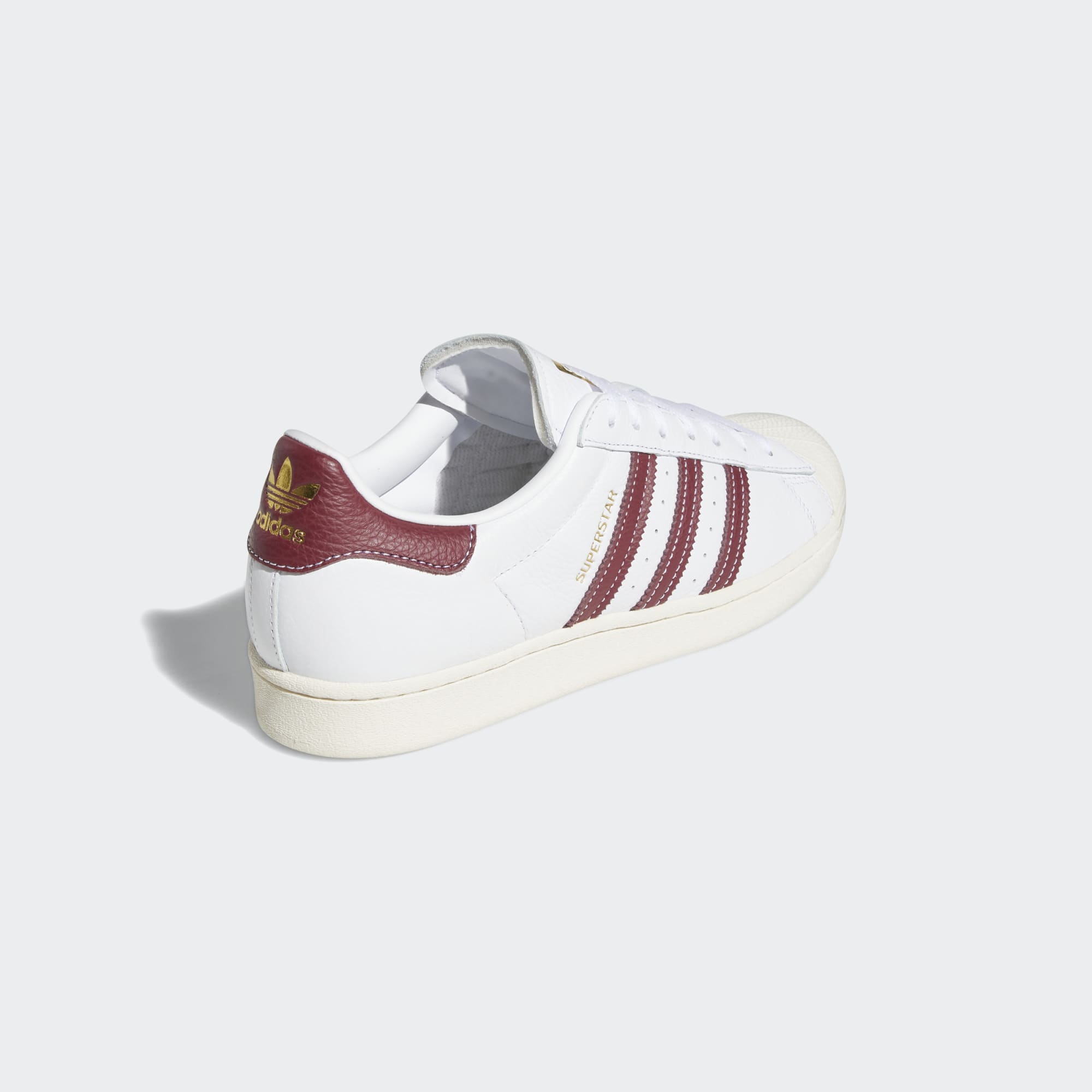 ZAPATILLA SUPERSTAR WHITE/BURGUNDY_GZ1603_AD - 5