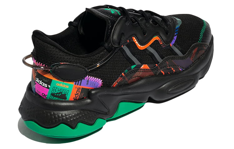 ZAPATILLA OZWEEGO BLACK-GREEN-MULTI_GX2715_AD