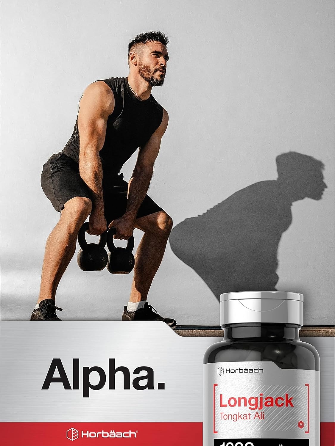 LONGJACK TONGKAT ALI 1600 MG – HORBÄACH 120 CÁPSULAS MAXIMA POTENCIA - 4