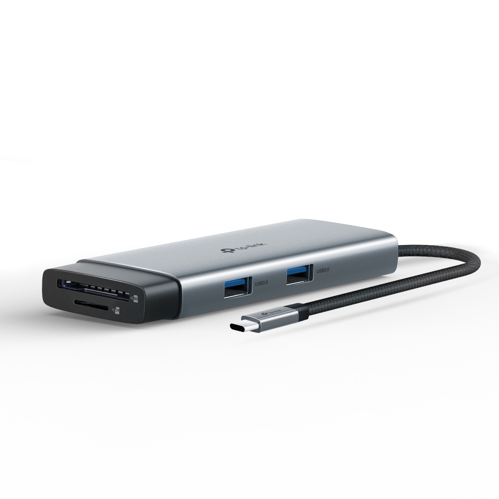 HUB USB TIPO C 7 PUERTOS IN 1 UH7020C 4K-60HZ - 2