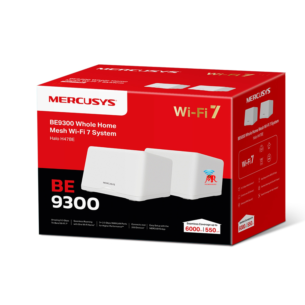 DECHO MESH HALO H47BE TRI BANDA WI-FI7 MERCUSYS 2PACK - 1