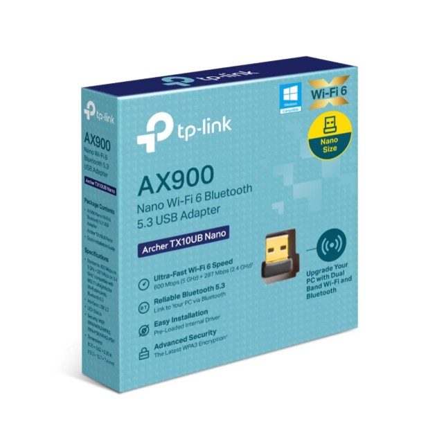 ADAPTADOR USB WIFI 6 ARCHER TX1U NANO TP-LINK - 1