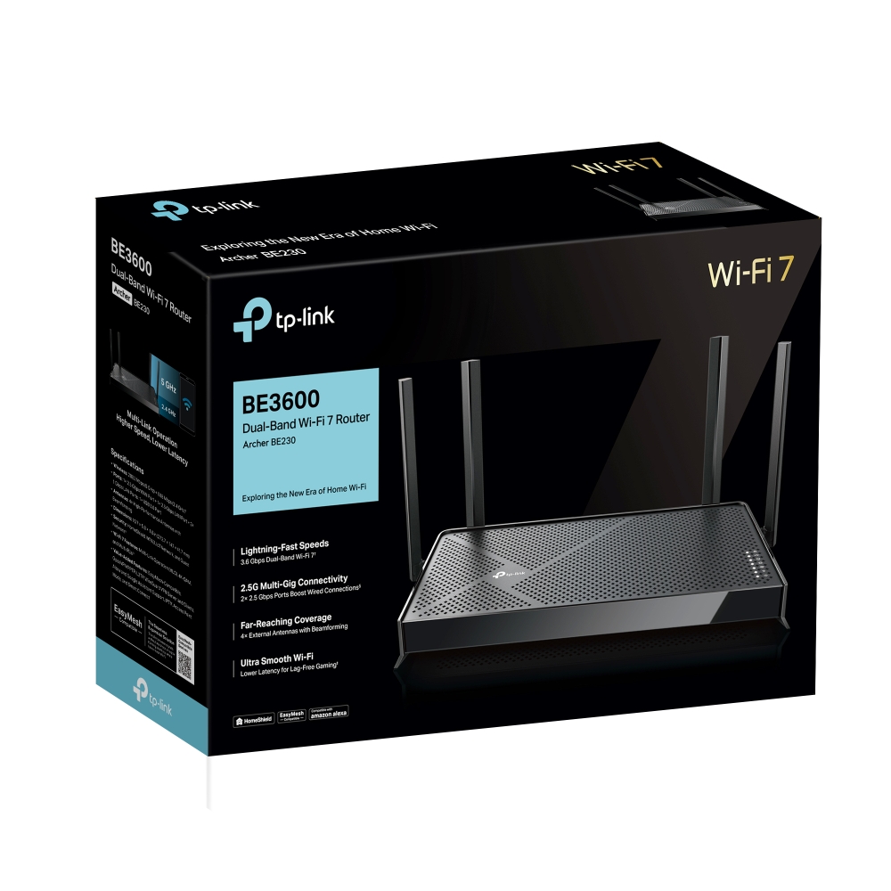 ROUTER ARCHER BE230 DUAL BANDA WI-FI7 BE3600 - 1