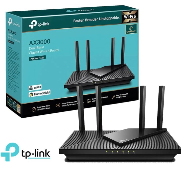 TP-LINK ARCHER AX53 WI-FI 6 ROUTER DUAL BAND AX3000 - 1