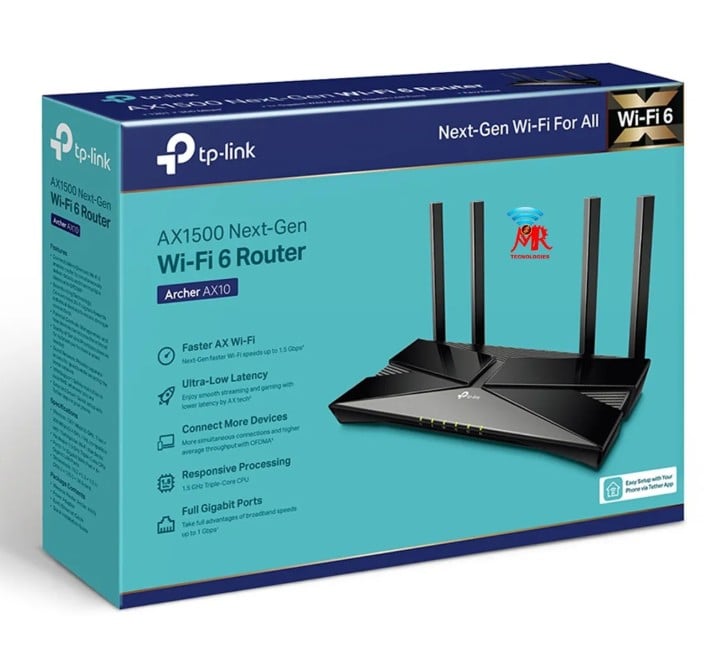 ARCHER AX10 ROUTER DUAL BANDA AX1500 WI-FI 6 - 1