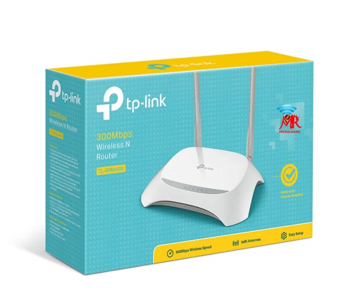 TL-WR840N LOS MÁS VENDIDOS ROUTER INALÁMBRICO 300MBPS - 1