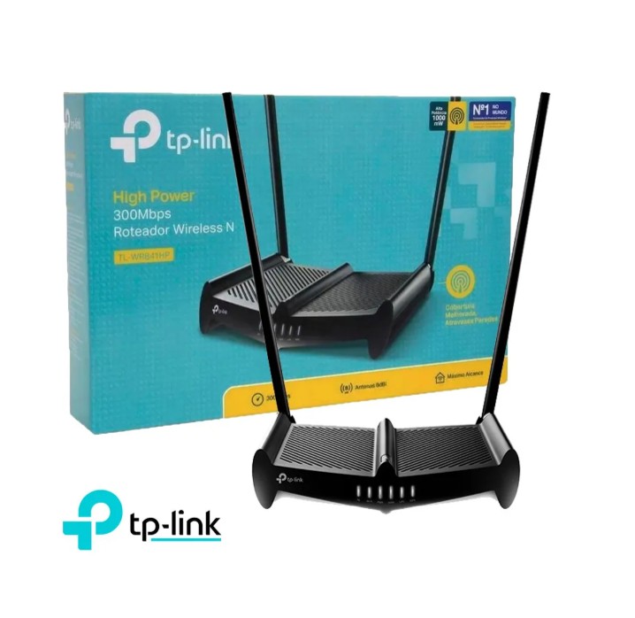 ROUTER TP-LINK TL-WR841HP WI-FI 4 N300 MBPS - 1